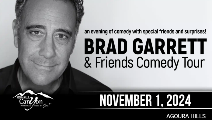 Win tickets to see Brad Garrett