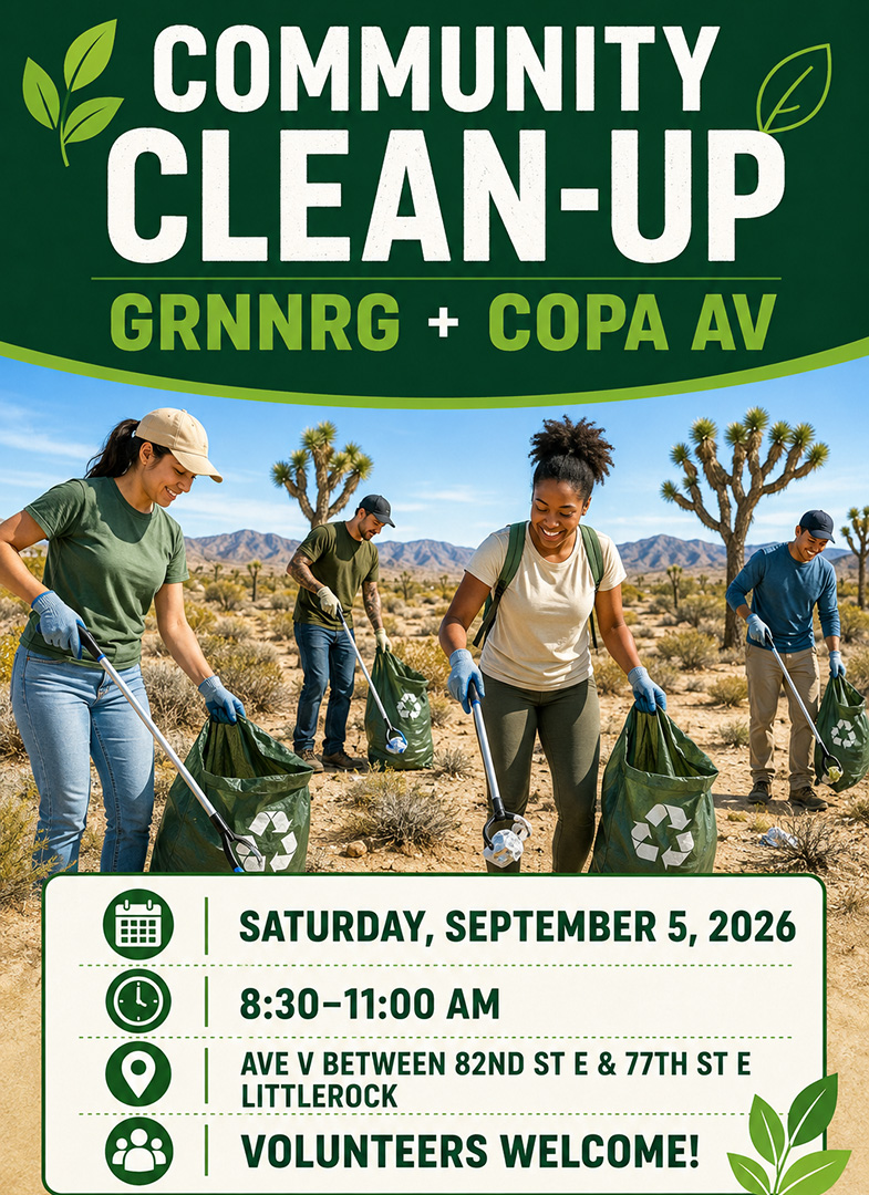 Desert Clean Up